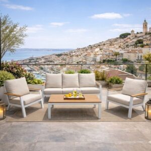 פינת ישיבה פורטו לבן