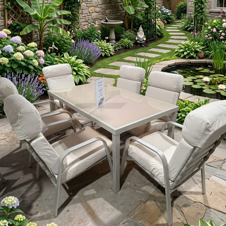 פינת אוכל דגם אורן שמפניה